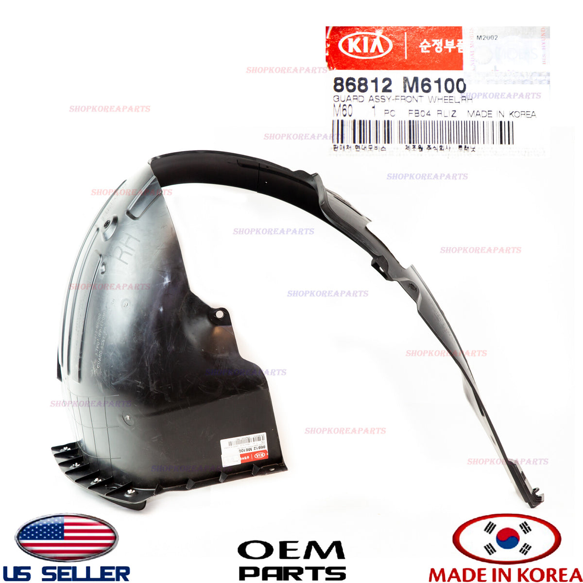 GENUINE Fender Liner Front RIGHT Passenger Side ⭐OEM⭐ KIA FORTE 2019-2021