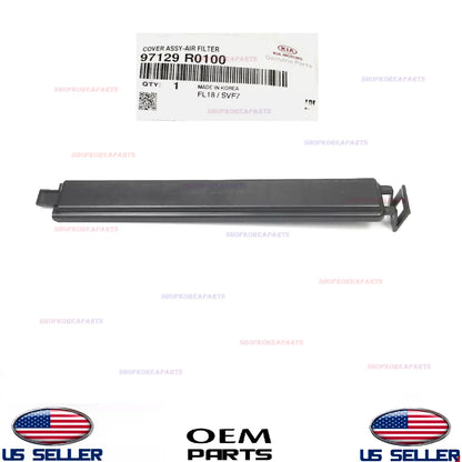 GENUINE OEM A/C Cabin Air Filter Access Rear Cover 2022-2026 Kia Carnival
