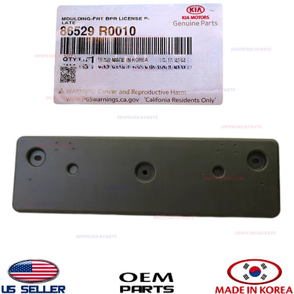 GENUINE Front License Plate Mounting Bracket ⭐OEM⭐ Kia Carnival 2022-2024