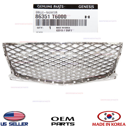 GENUINE Front Bumper Upper Center Grille ⭐OEM⭐ GENESIS GV80 2021-2024 86351T6000