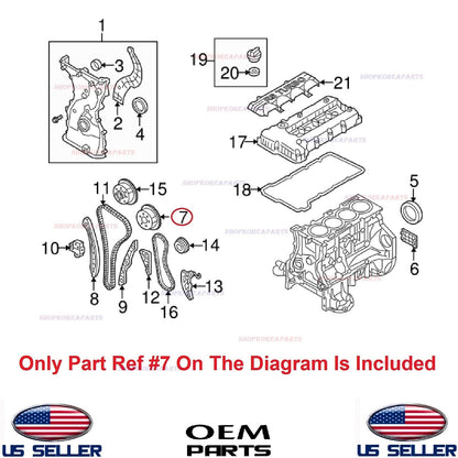 GENUINE Intake CVVT Gear ⭐OEM⭐ HYUNDAI KIA 2.0L *See compatibility 243502E700
