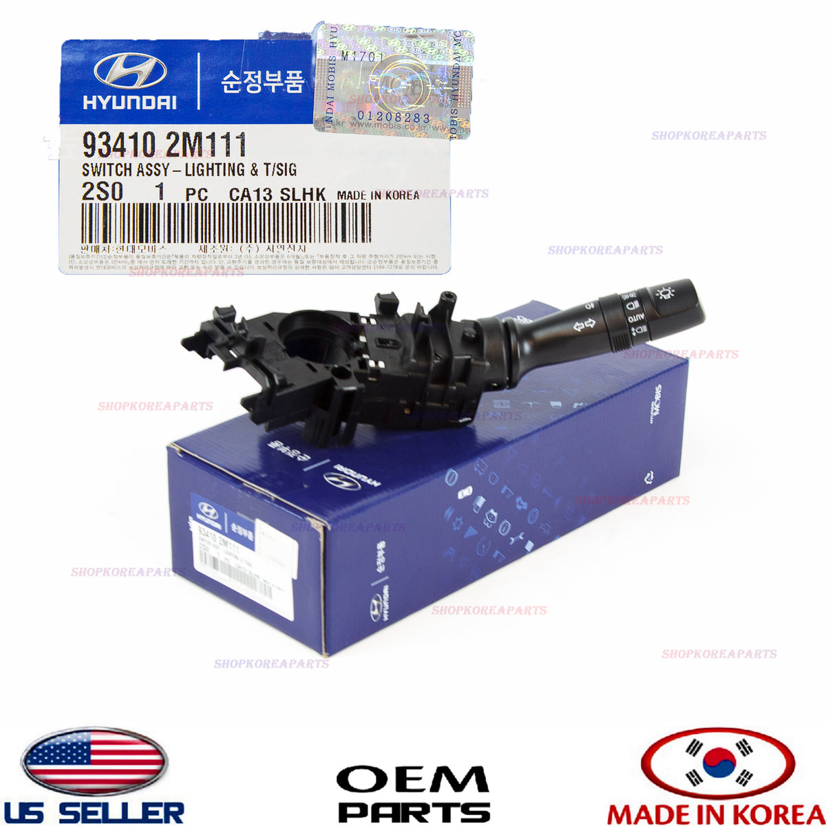 GENUINE Auto Lighting Turn Signal Switch ⭐OEM⭐ Hyundai Kia *See compatibility