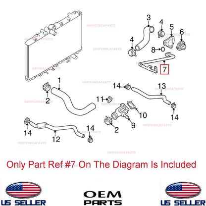 GENUINE Engine Cooling Outlet Pipe ⭐OEM⭐ Suzuki SX4 2.0L 2007-2009 17880-65J00