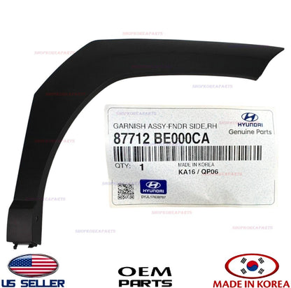 GENUINE Front Fender Wheel Molding RIGHT Passenger OEM⭐ Hyundai Kona 2024-2026