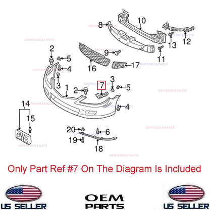 GENUINE OEM Bumper Front Bracket Mounting LEFT Driver Side 2003-2008 Mazda 6