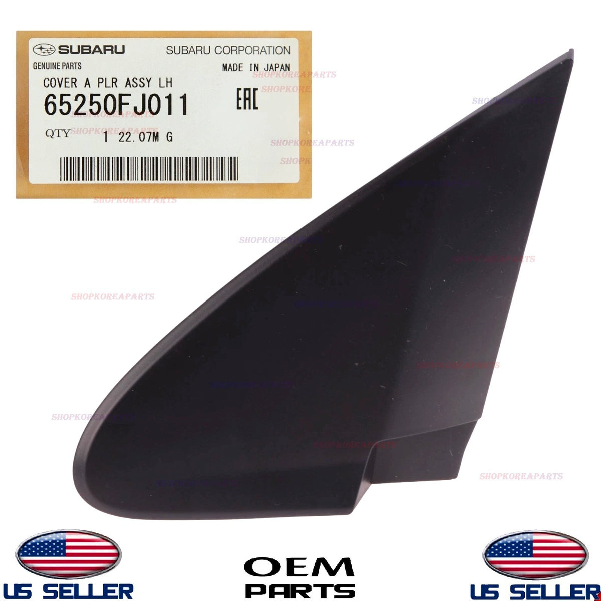 Fender Pillar Trim Molding Garnish Driver Side ⭐OEM⭐ Subaru *See Compatibility