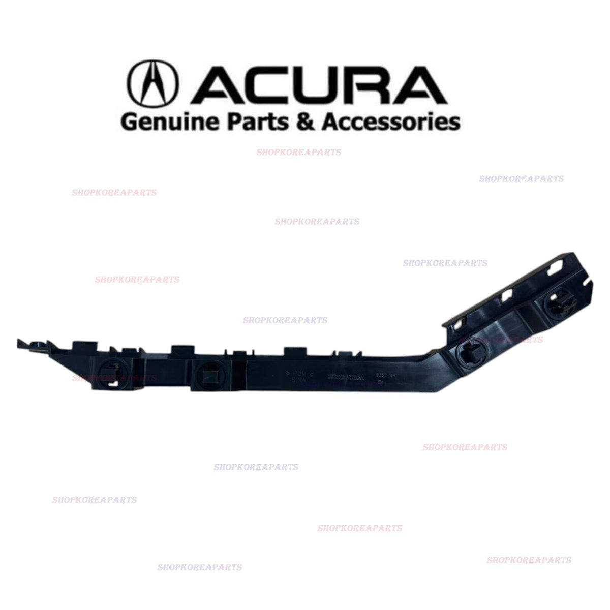 NEW OEM 07 - 13 ACURA MDX FRONT BUMPER DRIVER SIDE FENDER BRACKET HOLDER
