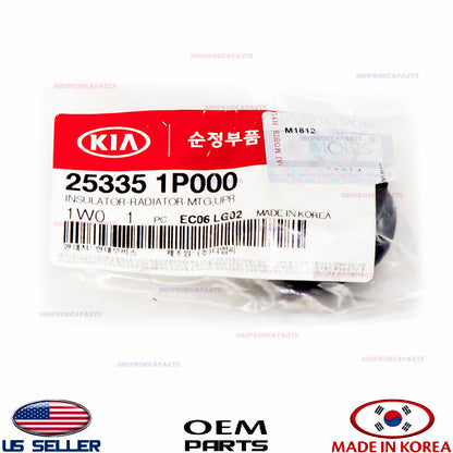 GENUINE Radiator Insulator Mounting Upper ⭐OEM⭐ HYUNDAI KIA *See compatibility