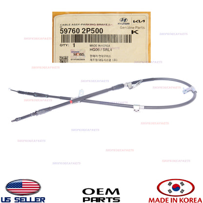 GENUINE Parking Brake Cable LEFT Driver Side ⭐OEM⭐ Kia Sorento 59760-2P500