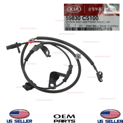 GENUINE ABS Wheel Speed Sensor Front RIGHT Passenger Side 2016-2020 Kia Sorento