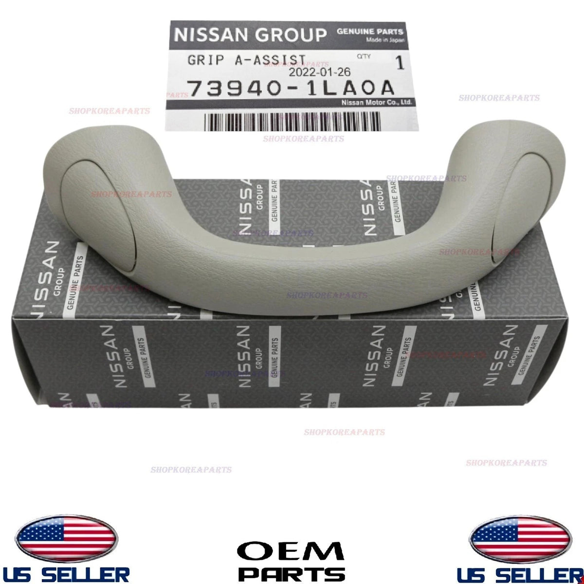 GENUINE OEM Front Interior Grab Bar Pillar Handle Infiniti Q56 QX80 73940-1LA0A