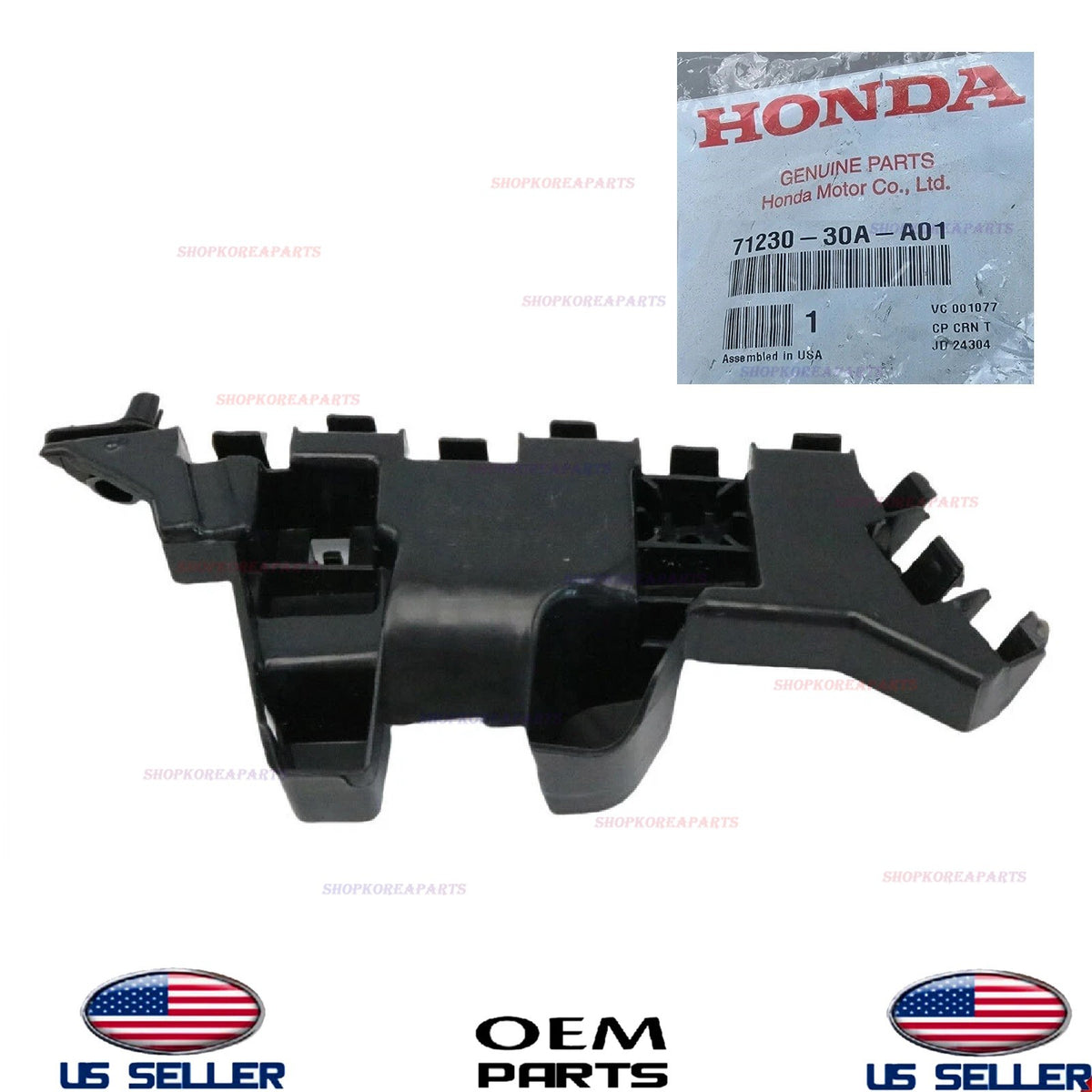 GENUINE OEM Front Bumper Spacer RIGHT Passenger Side 2023-2025 Honda Accord