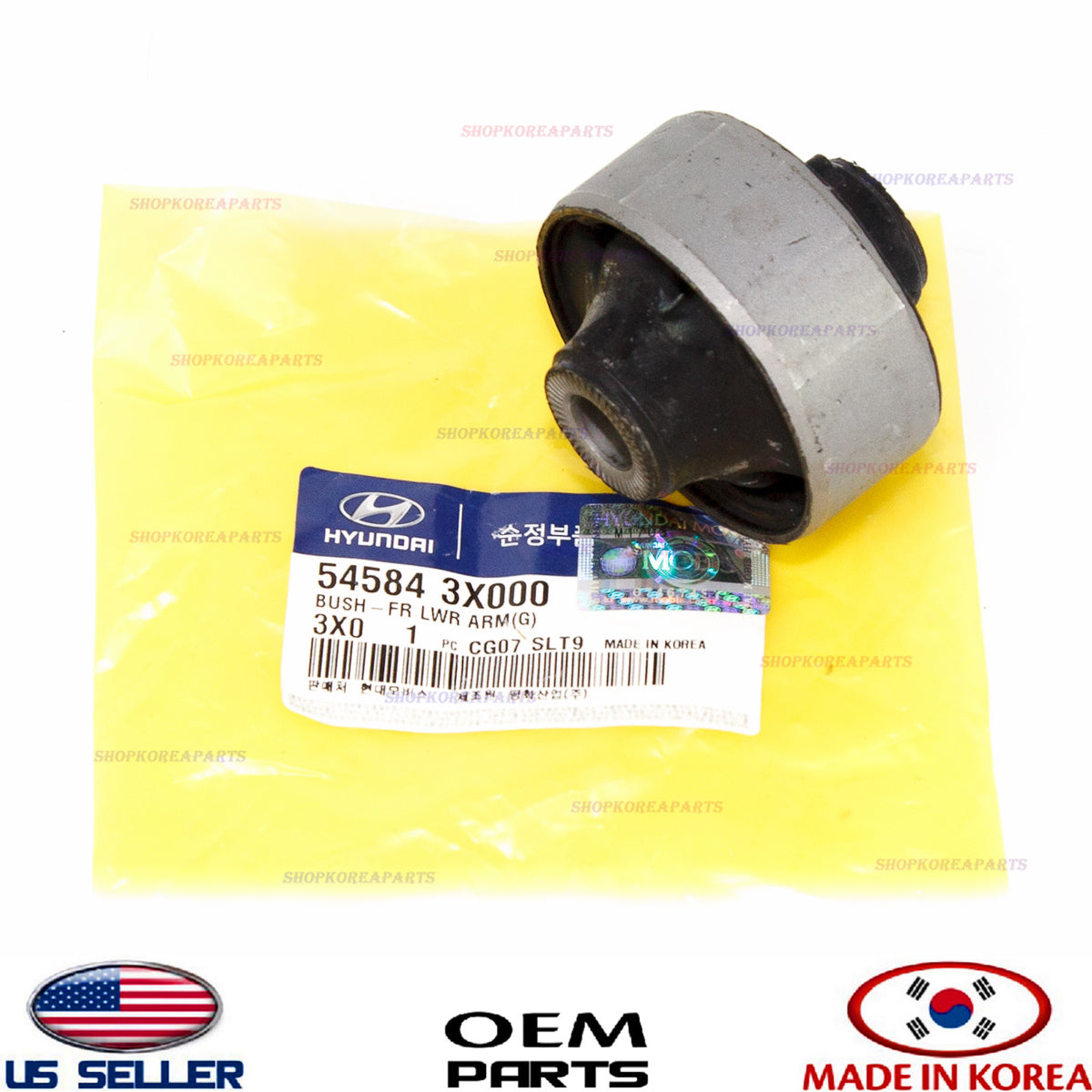 GENUINE OEM Front Lower Control Arm Bushing Accent Elantra Veloster 54584-3X000