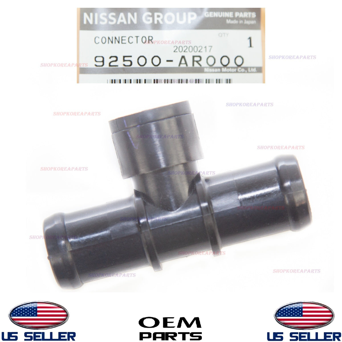 GENUINE Heater Hose Connector ⭐OEM⭐ NISSAN INFINITI *See compatibility