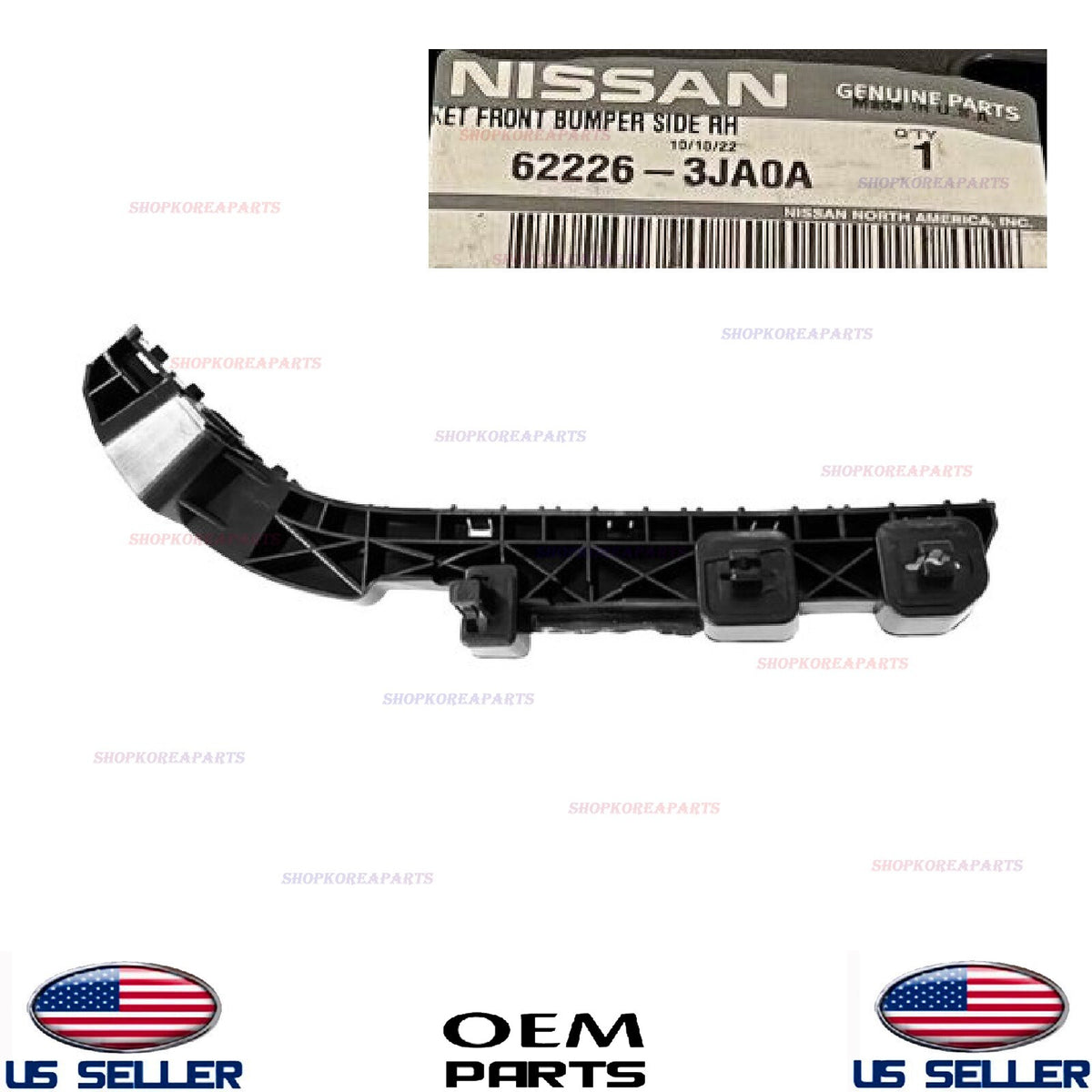 GENUINE Bumper Front Bracket Outer RIGHT Passenger Side OEM JX35 QX60 2014-2020