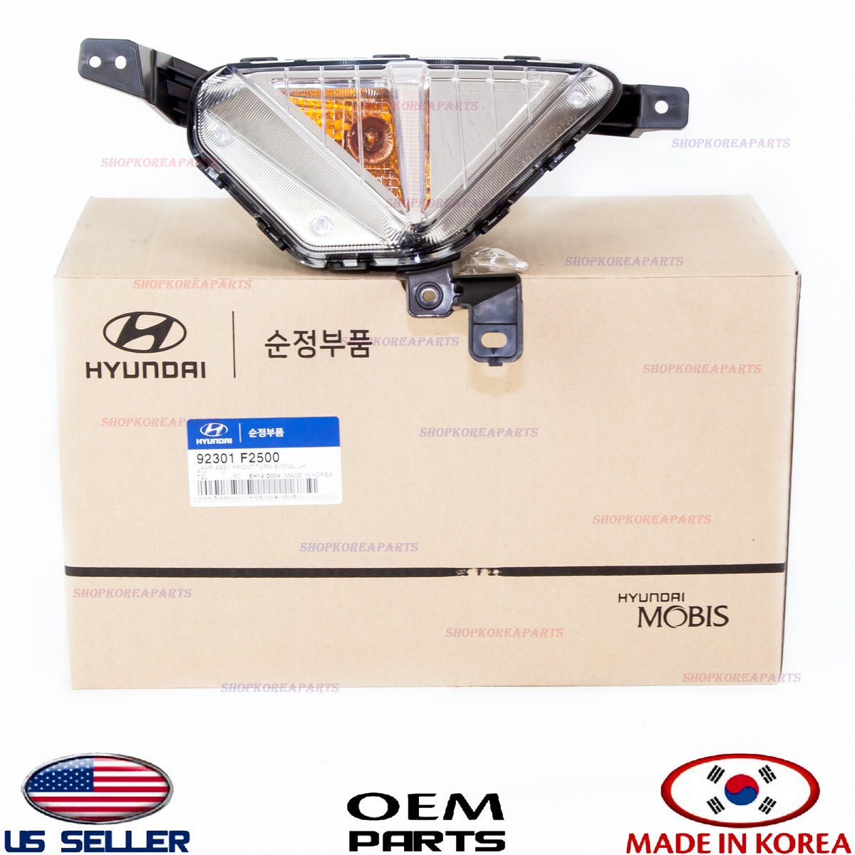 LAMP FRONT TURN SIGNAL LEFT ⭐GENUINE⭐ HYUNDAI ELANTRA SEDAN 2019-2020