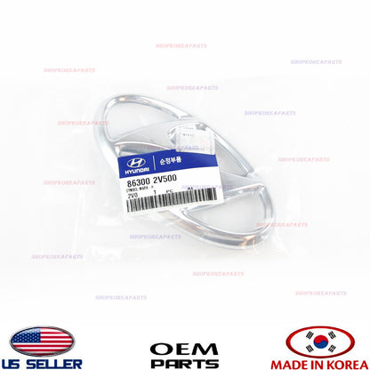 OEM GENUINE Front Grille Emblem VELOSTER TURBO 2012-17 Hyundai H Mark Nameplate