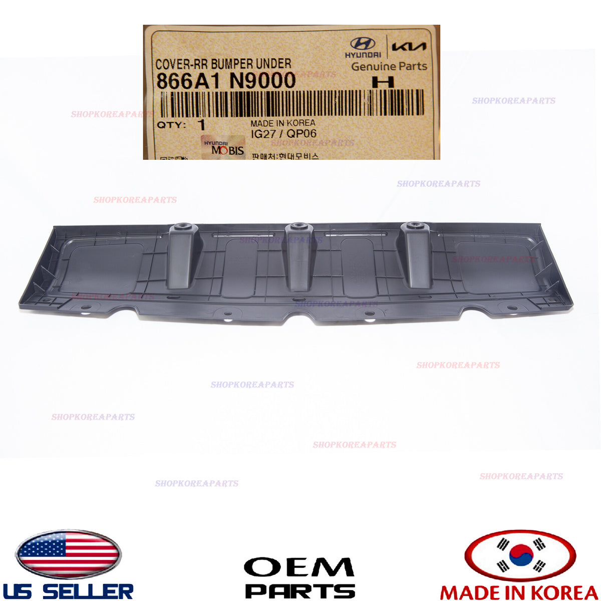 GENUINE Rear Bumper Lower Cover Splash Shield ⭐OEM⭐ Tucson XRT 2022-2024