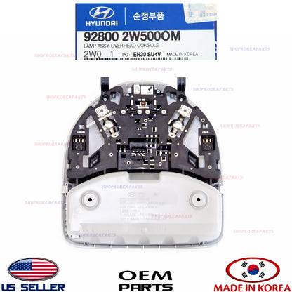 Overhead Console assy Dome Light Lamp Gray ⭐ GENUINE OEM ⭐ Santa Fe 2017-2018
