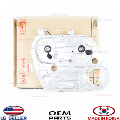 WINDOW REGULATOR DOOR ASSY FRONT RIGHT GENUINE! KIA RONDO 2007-2010 824021D010
