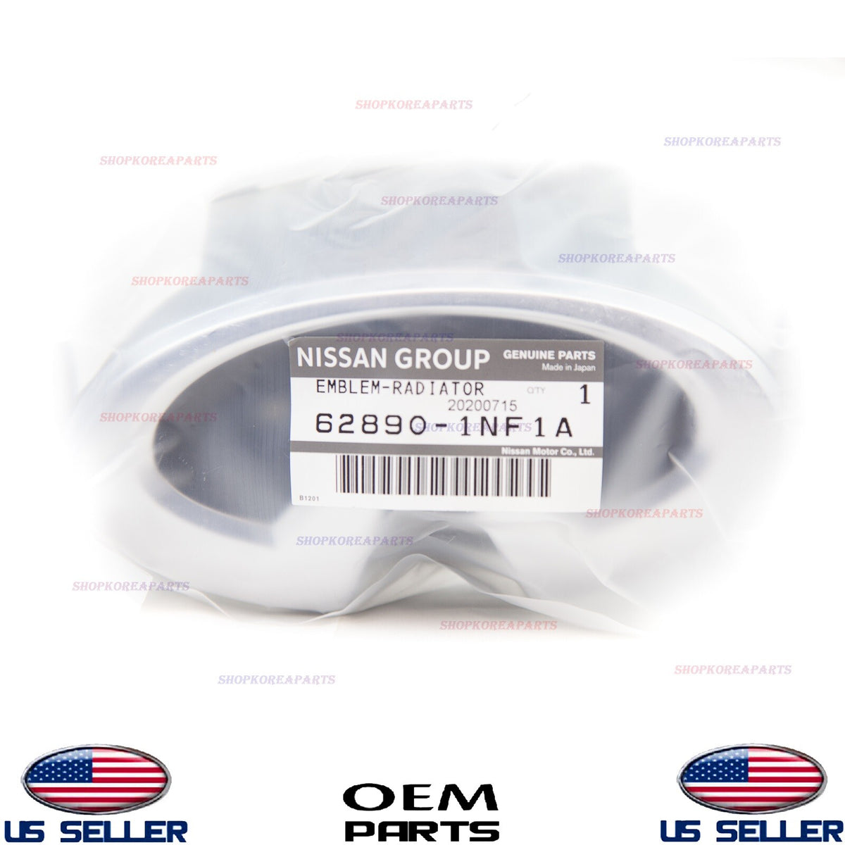 GENUINE Front Grille Emblem Logo ⭐OEM⭐ INFINITI G37 G25 sedan Q40 62890-1NF1A