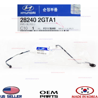 GENUINE Pipe Oil Feed Inlet Tube ⭐OEM⭐ HYUNDAI KIA 2.0L turbo *See compatibility