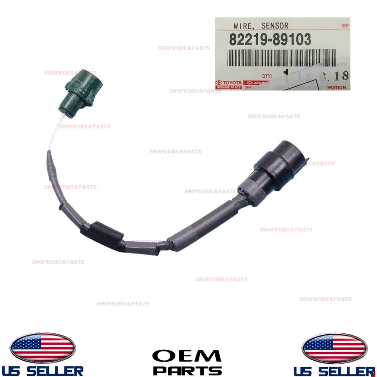 GENUINE OEM Knock Sensor Wire Harness Assembly 1988-1991 Toyota Pickup 4Runner