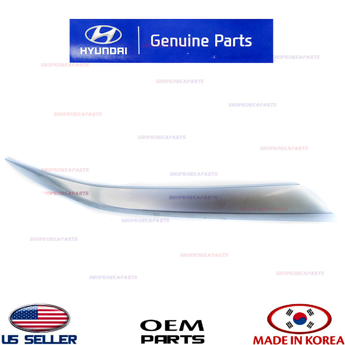 GENUINE Front Headlight Molding Right Passenger Side OEM Santa Fe Sport 2019-20