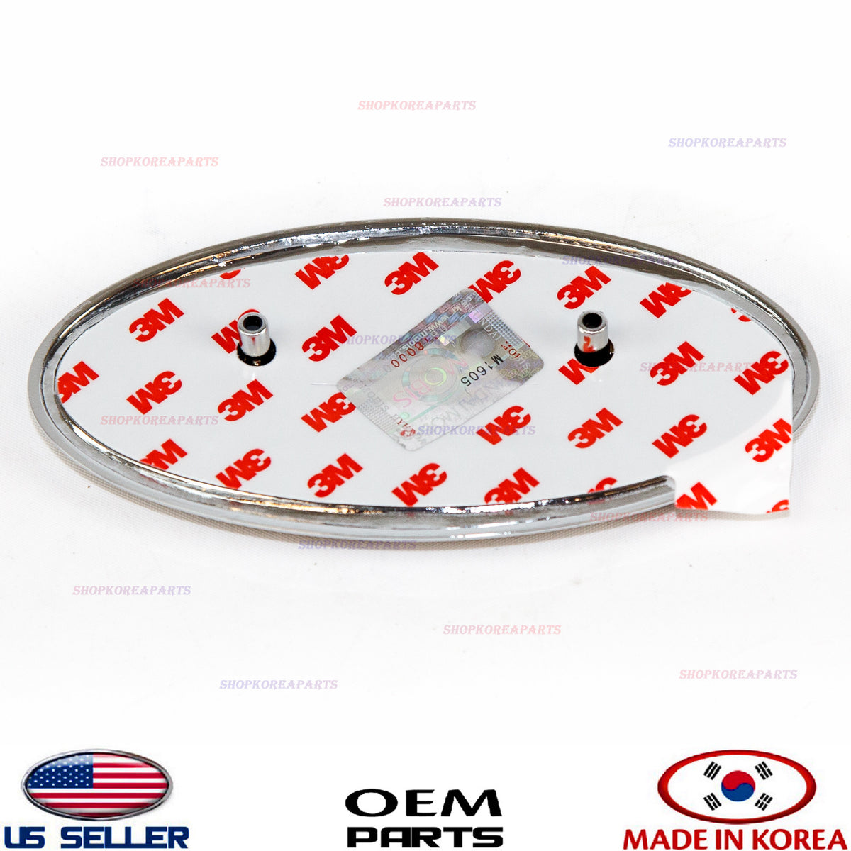 GENUINE OEM Front Grille Hood Emblem Logo Nameplate 2012 Kia Soul 0Z53H-51725