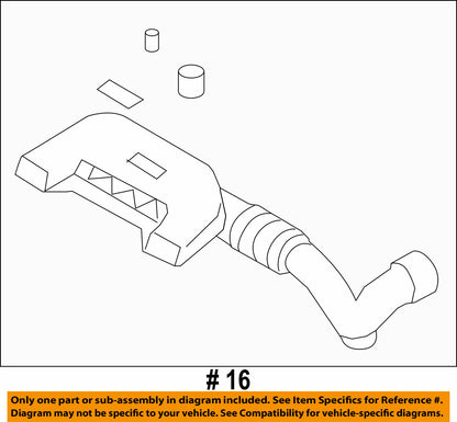 GENUINE Air Intake Hose Duct Tube Dust Hose Pipe OEM Hyundai Elantra 2.0L 07-10
