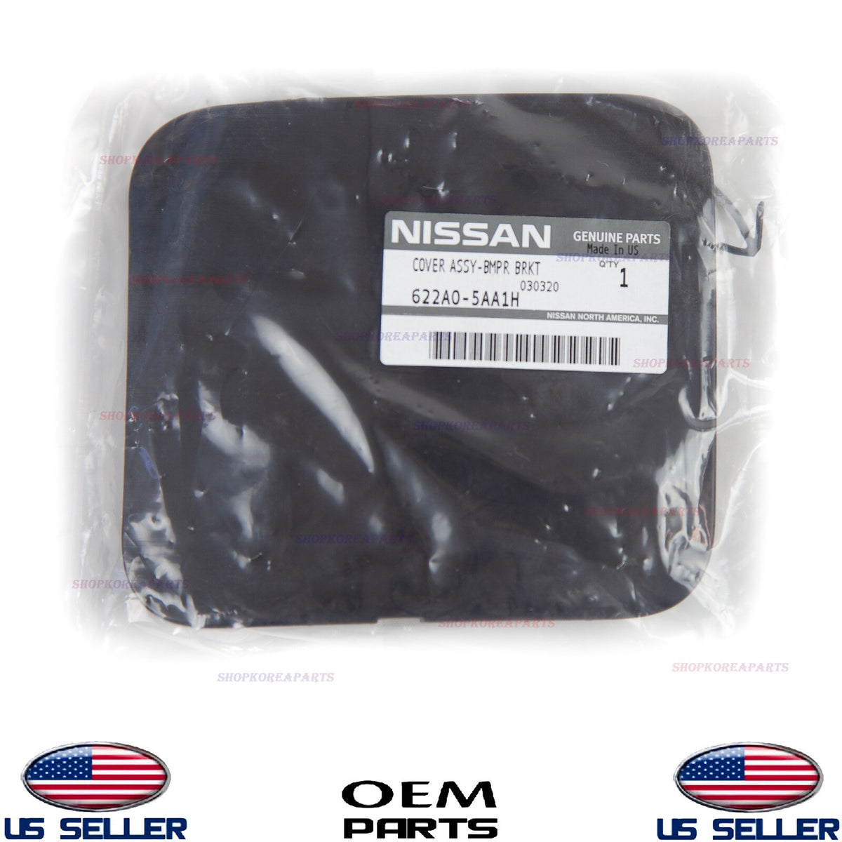 GENUINE Front Bumper Tow Eye Hook Cap Access Cover ⭐OEM⭐ Nissan Murano 2015-2019