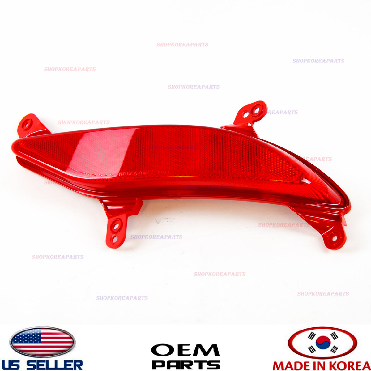 GENUINE Bumper Reflector Rear RIGHT Passenger Side OEM Santa Fe Sport 2013-16