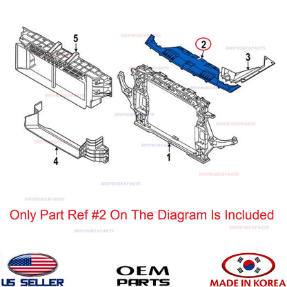 GENUINE Cover Grille Upper Radiator Sight Shield ⭐OEM⭐ Genesis GV80 2021-2024