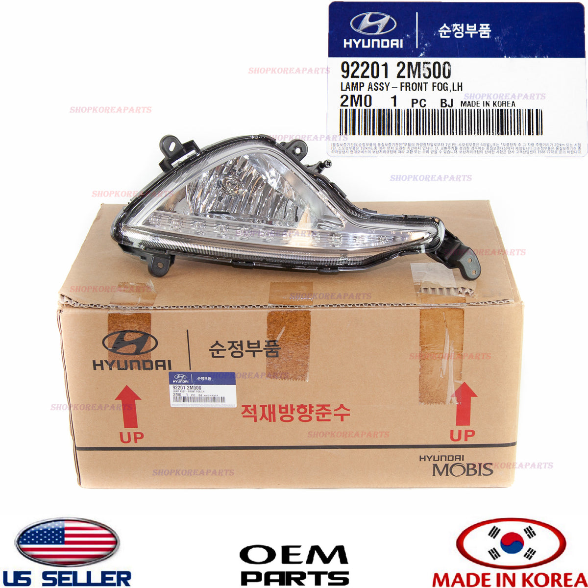 GENUINE Fog Lamp Light LEFT Driver Side HYUNDAI GENESIS COUPE 2013-2017 Type STD