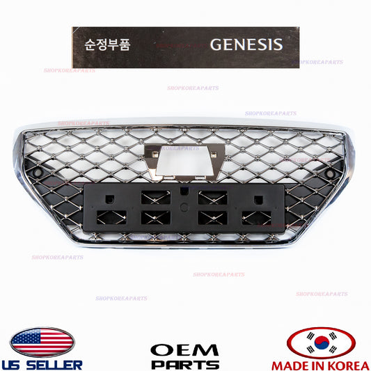 OEM GENUINE Front Radiator Grille OEM Genesis G70 2019-2021 with Parking Hole