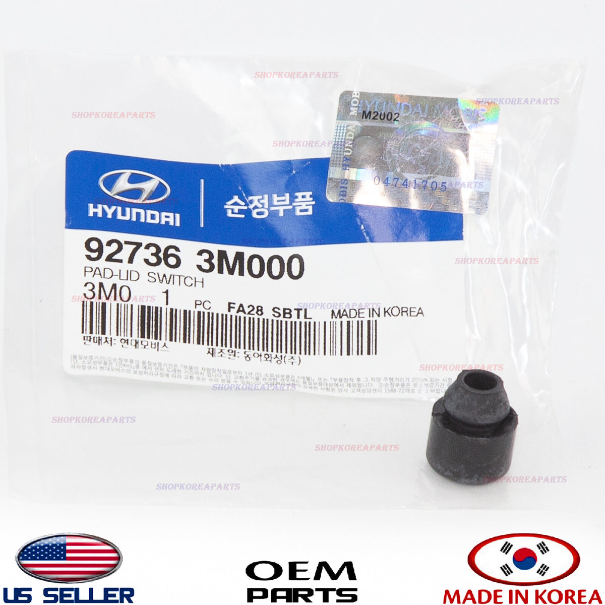 GENUINE Front Alarm Switch Cap Pad Rubber ⭐OEM⭐ HYUNDAI KIA *See compatibility
