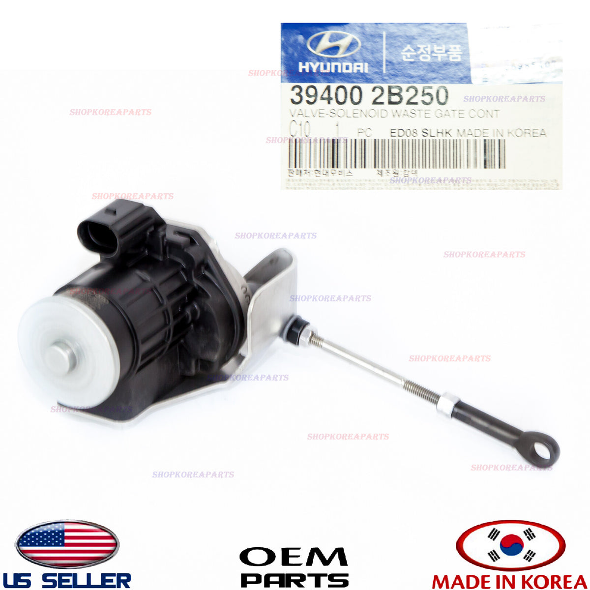 GENUINE Turbo Charger Waste Gate Solenoid Valve ⭐OEM⭐ HYUNDAI KIA 1.6L 2015-2020