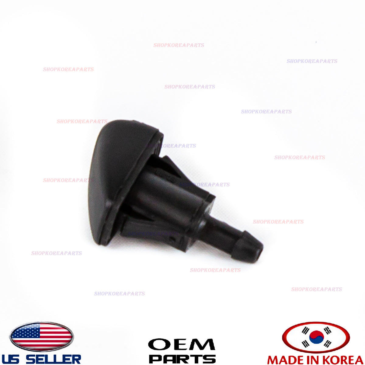 WINDSHIELD WIPER NOZZLE LEFT DRIVER SIDE GENUINE SANTA FE 2007-2012 986302B000
