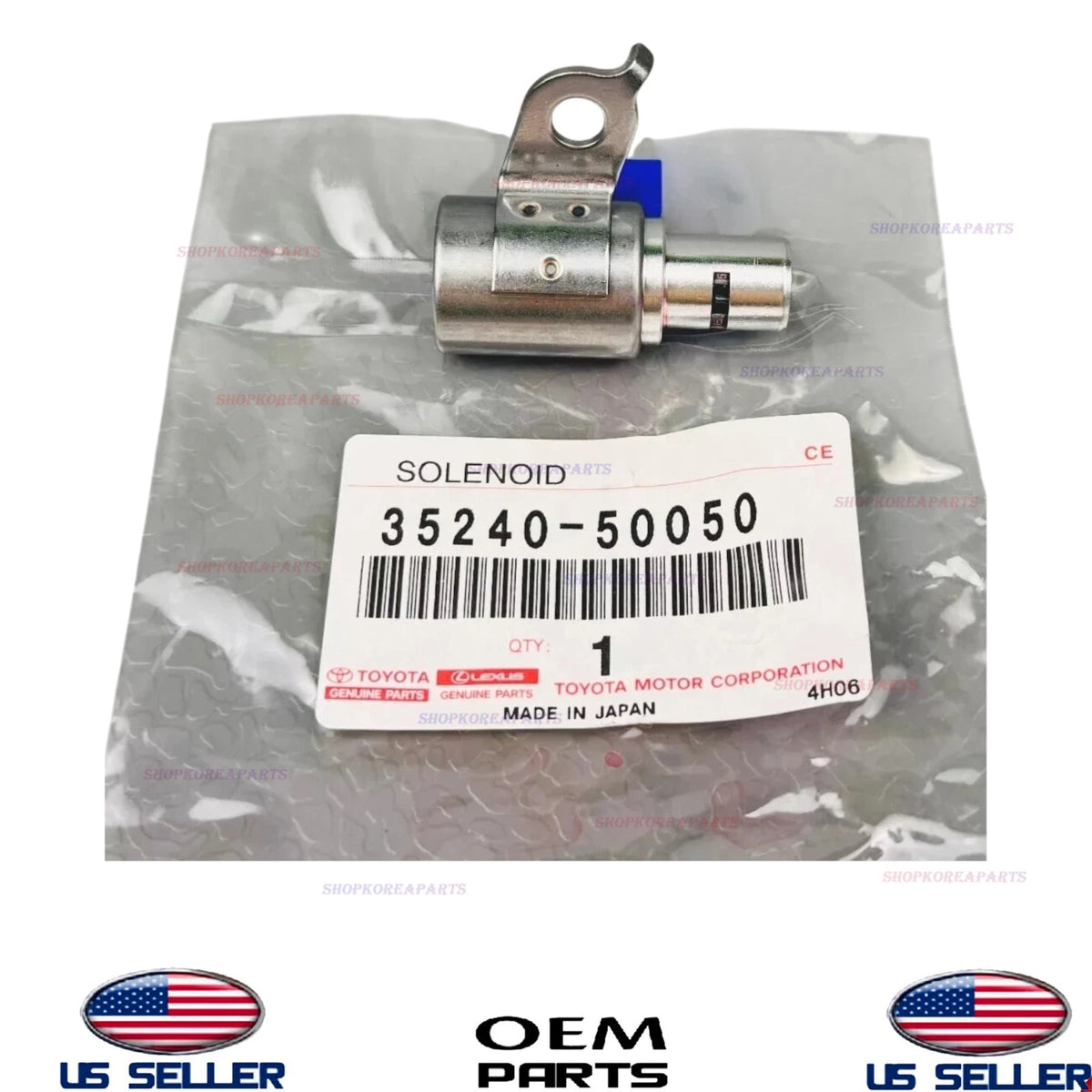 GENUINE Automatic Transmission 3-Way Control Solenoid 2004-2025 Toyota Lexus
