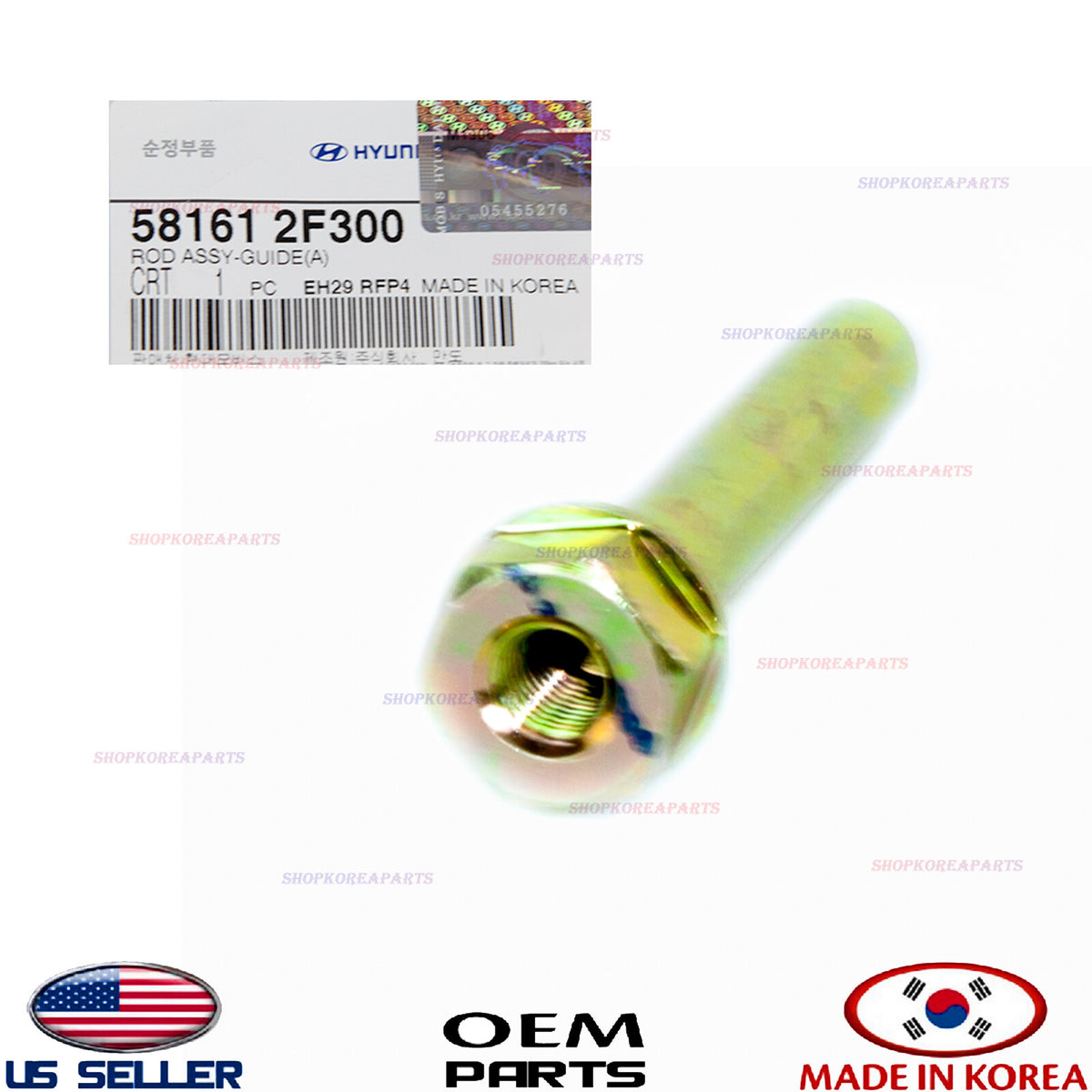 ROD ASSY GUIDE (A) GENUINE!!! FOR VARIOUS HYUNDAI KIA 2001-2020 581612F300