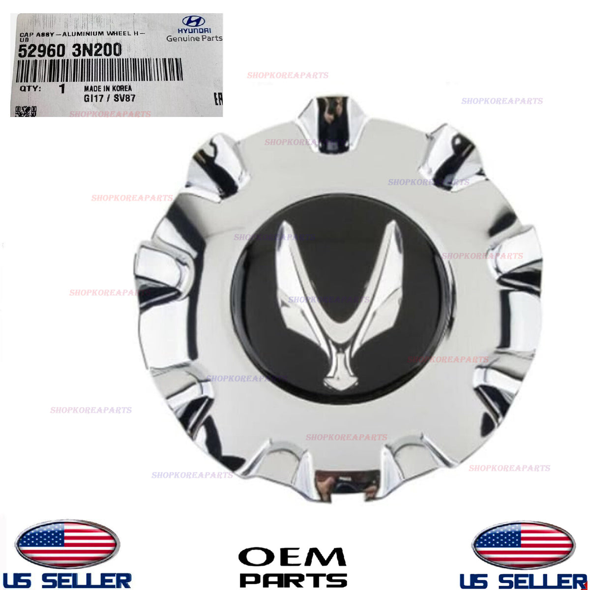 GENUINE OEM Aluminum Wheel Hub Cap 2010-2013 Hyundai Equus 52960-3N200