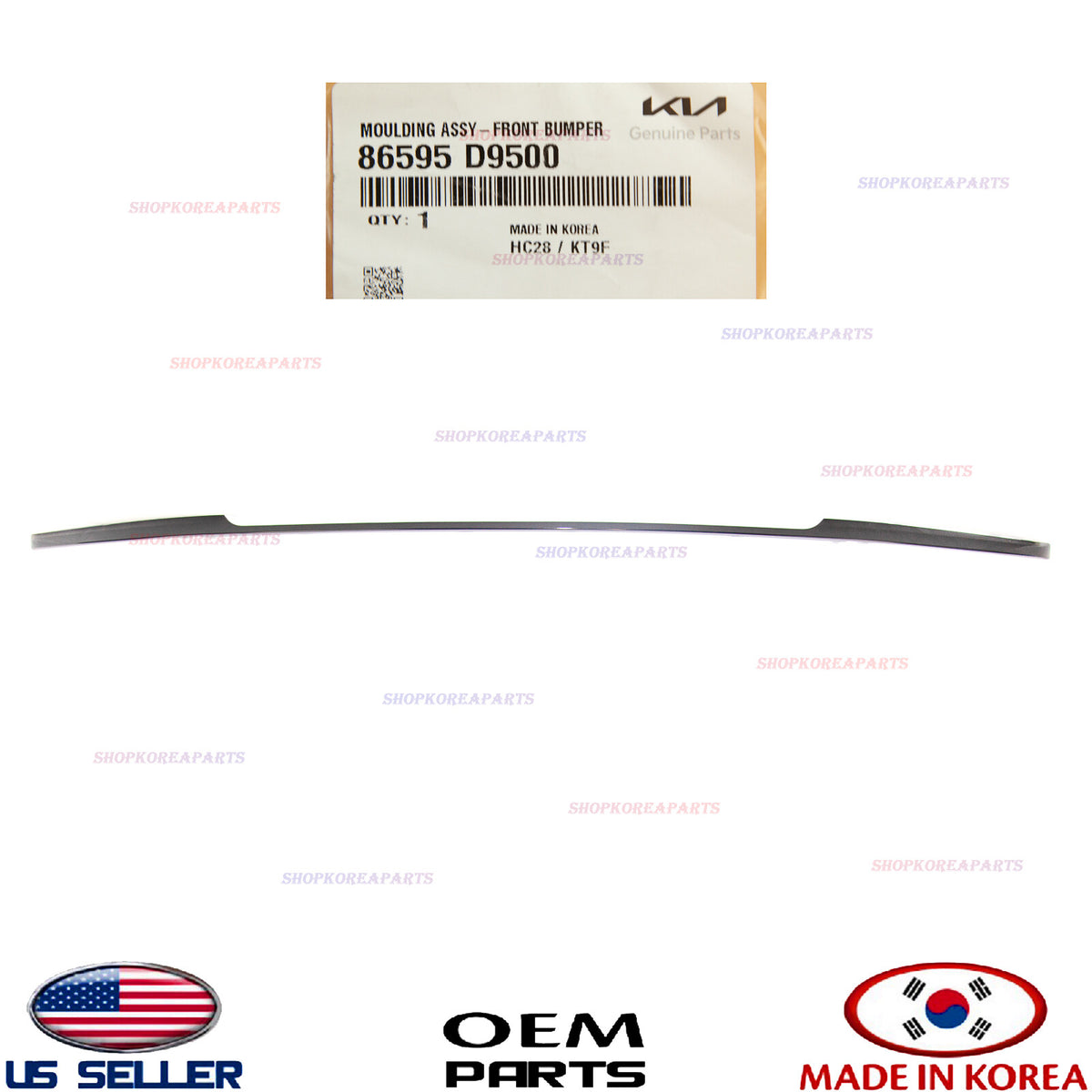 GENUINE Front Bumper Center Molding Trim OEM Kia Sportage 2020-2022 86595D9500
