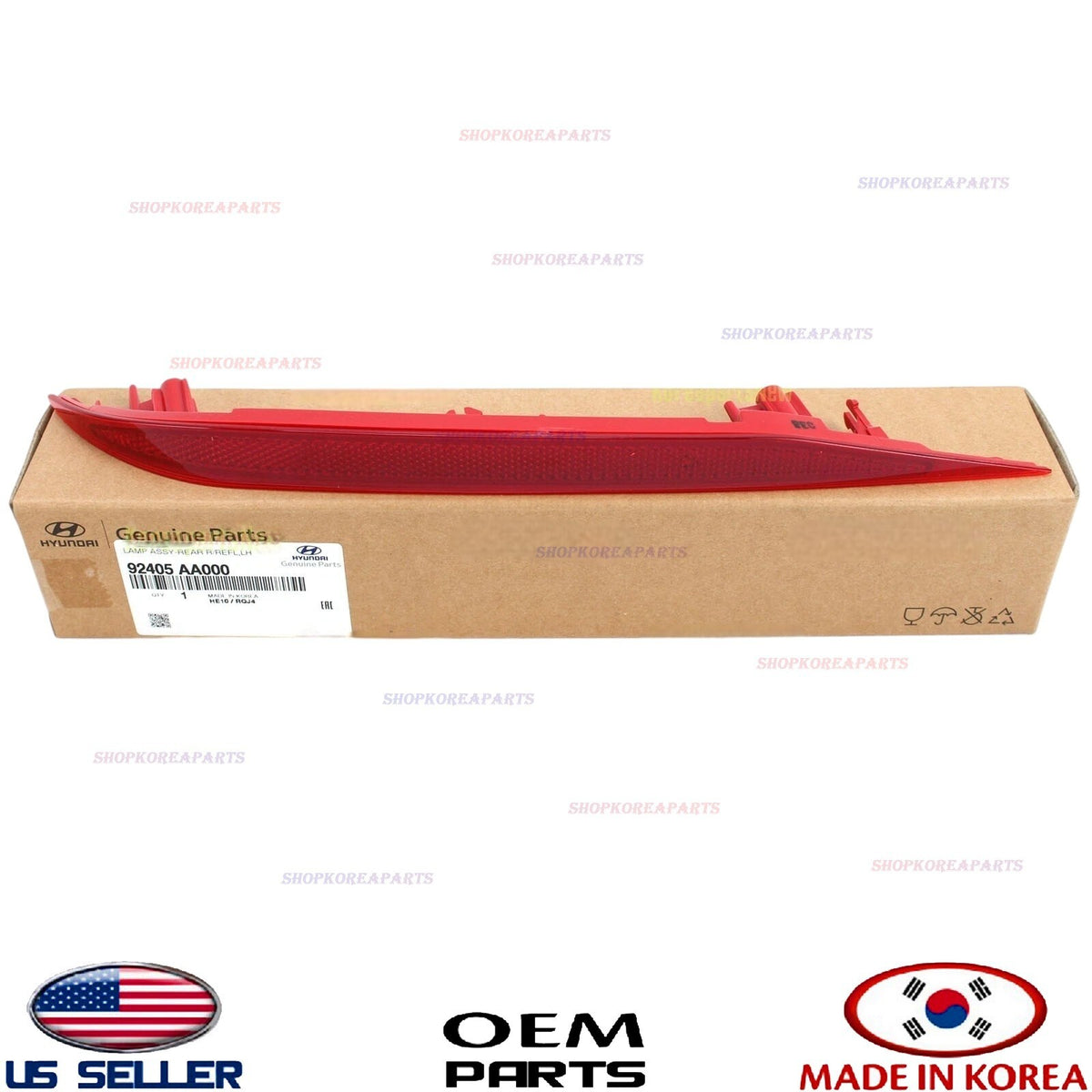 GENUINE Rear Bumper Reflector LEFT Driver Side ⭐OEM⭐ Elantra Sedan 2021-2023