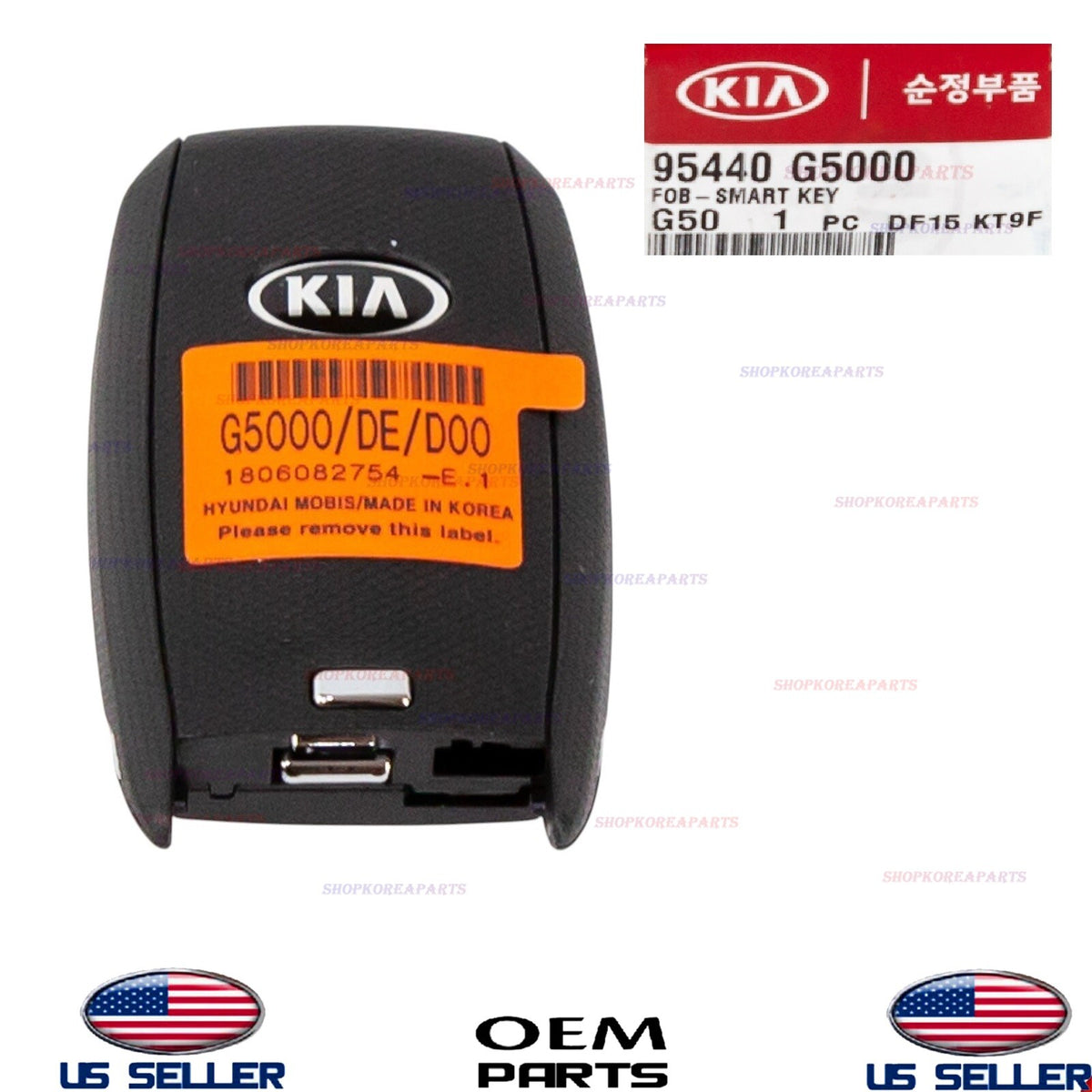 GENUINE OEM Smart FOB Key (Remote Only) Kia Niro 2017-2019 95440-G5000