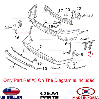GENUINE Rear Bumper Mounting Bracket RIGHT ⭐OEM⭐ HYUNDAI PALISADE 2020-2023
