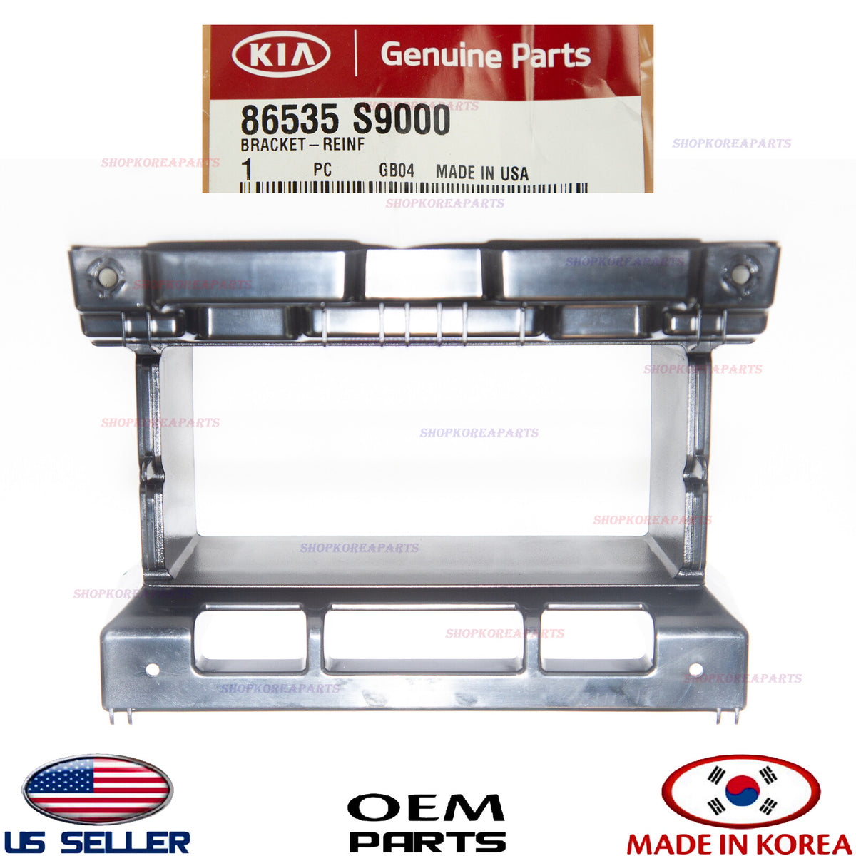 GENUINE Front Bumper Center Bracket Reinforced ⭐OEM⭐ KIA TELLURIDE 2020-2022