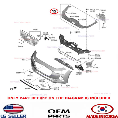 GENUINE Grille Cover Upper Radiator Sight Shield ⭐OEM⭐ GENESIS G70 2019-2023