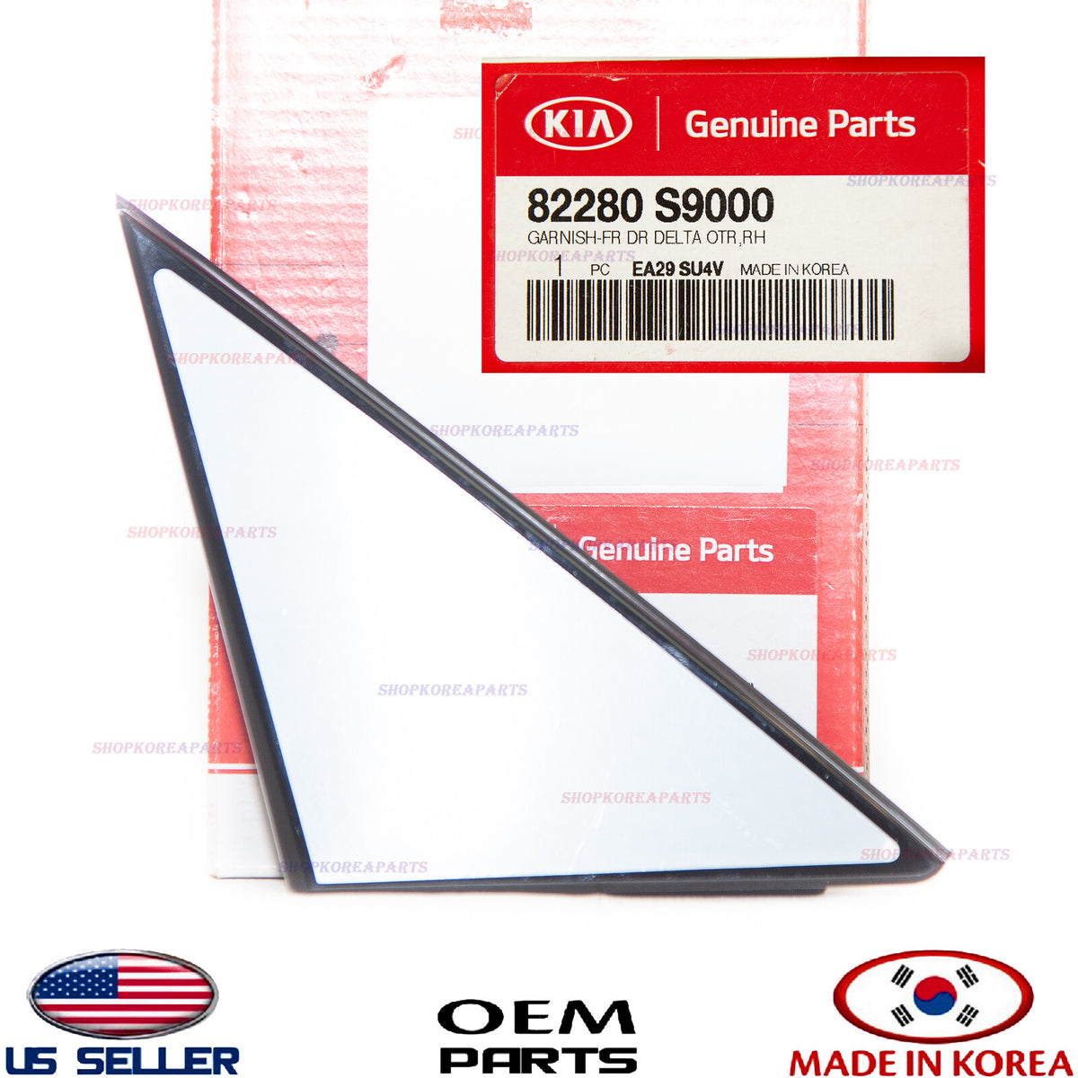 GENUINE OEM Front Door Trim Molding Garnish Delta Passenger Side 20-25 Telluride