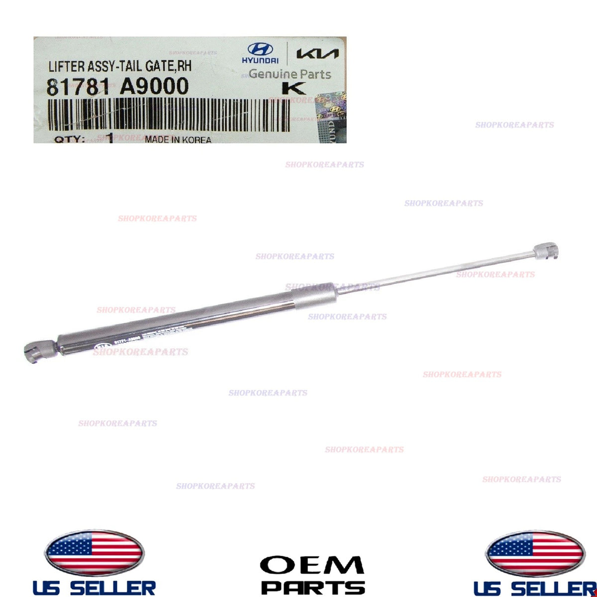 GENUINE Tailgate Lift Support Strut Shock RIGHT Passenger Side SEDONA 2015-2021