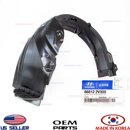 GENUINE Fender Liner Front RIGHT Passenger Side OEM Veloster Base 2015-2017